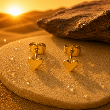 Heart Stud Earrings